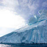 <p>La concentration de glaciers autour de Detaille Island</p>